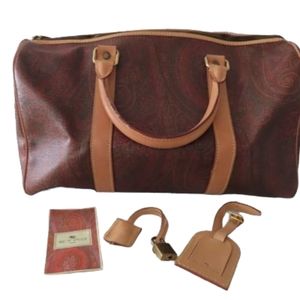 Etro Travel Boston Bag